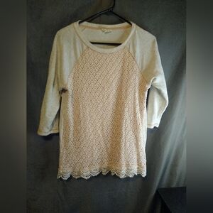 Dept 222 Blush Lace Women's Top